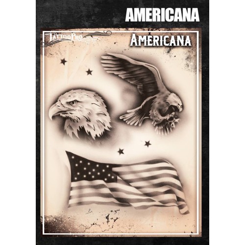 Airbrush Tattoo Pro Americana (Americana)